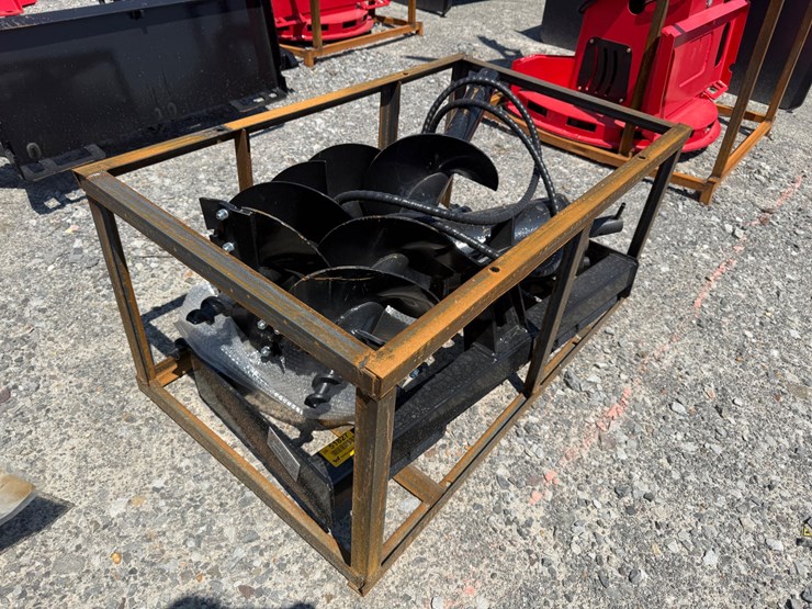 #2044-•-unused-mower-king-ssecag-y-skid-steer-auger-w/-(3)-bits-inv#51827-image-2