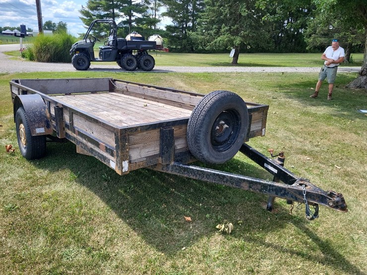 2007-homemade-single-axle-bump-w/aluminum-ramps---titled-trailer-image-7