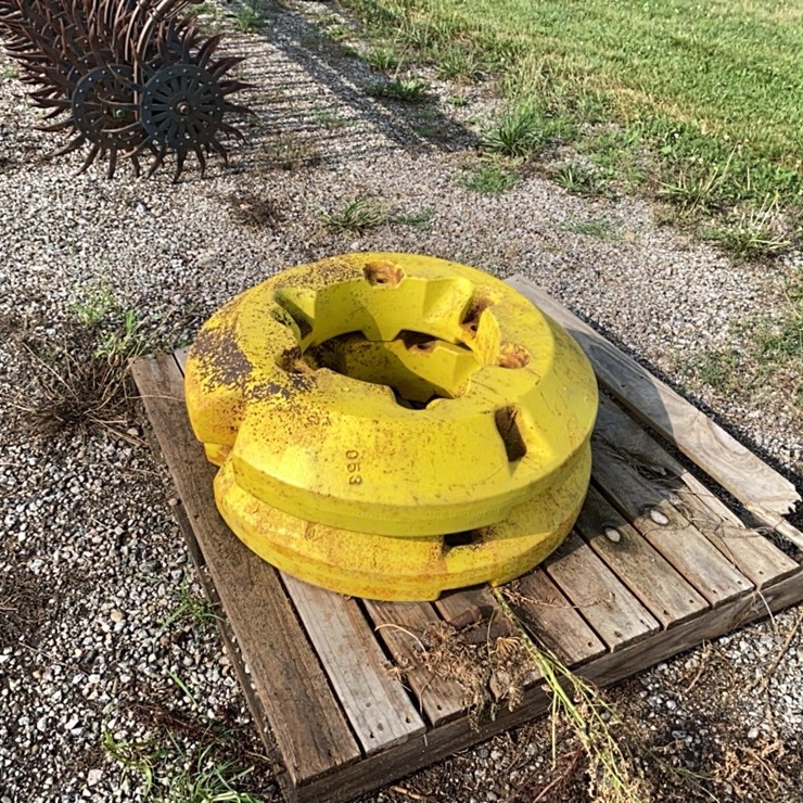 2 - John Deere Wheel Weights