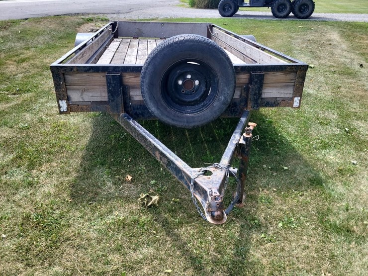 2007-homemade-single-axle-bump-w/aluminum-ramps---titled-trailer-image-8