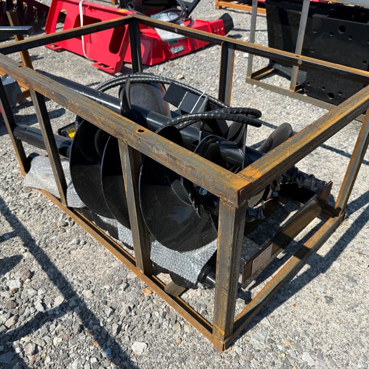 #2025 • Unused Mower King Ssecag-Y Skid Steer Auger w/ (3) Bits INV#51825