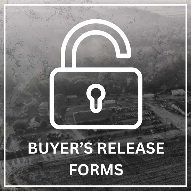 BUYER'S RELEASE FORMS