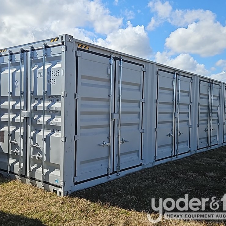 Unused 40' HC Container, 4 Side Doors