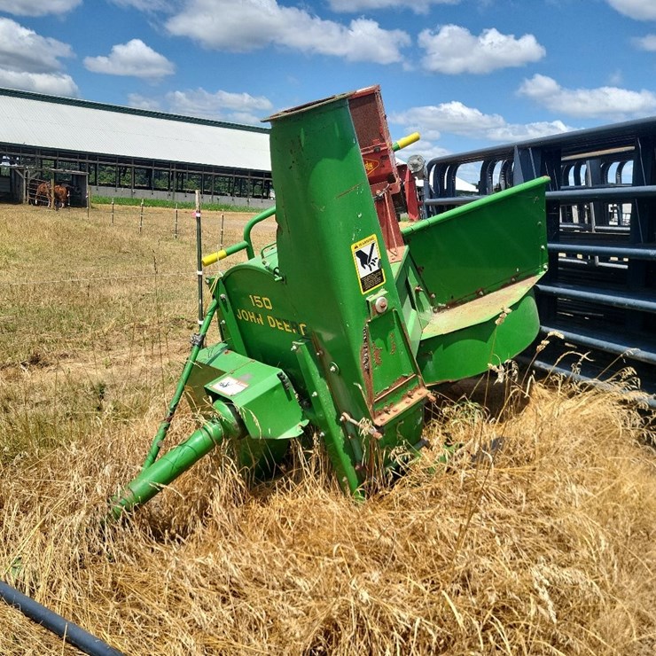 John Deere 150 Forage Blower w/Gandy Dry Applicator