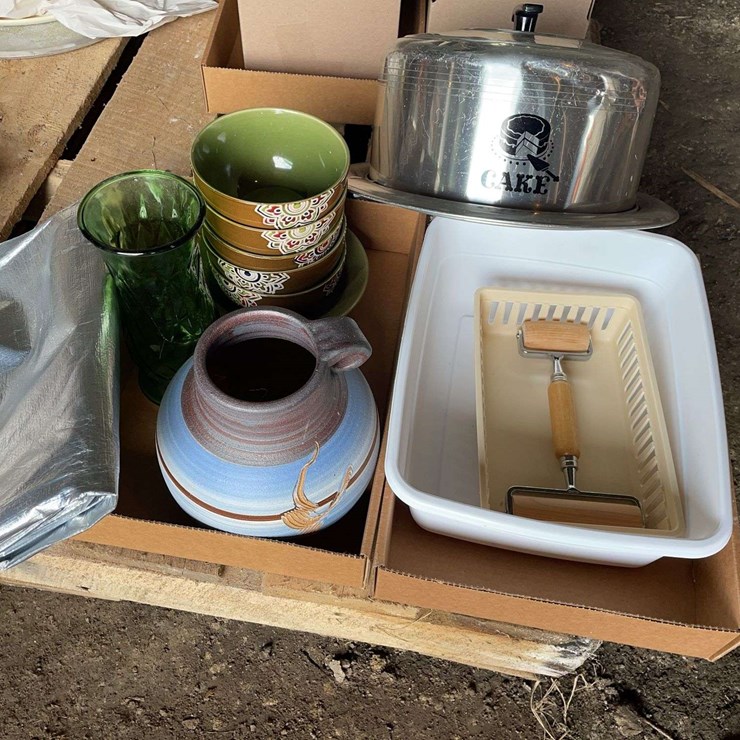 Assorted Kitchenware and Decorative Items Collection