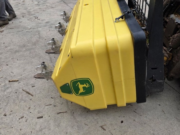 (2)-john-deere-dry-fertilizer-boxes,-shafts,-chains,-drive-wheel-off-of-john-deere-1745-planter---new-image-2