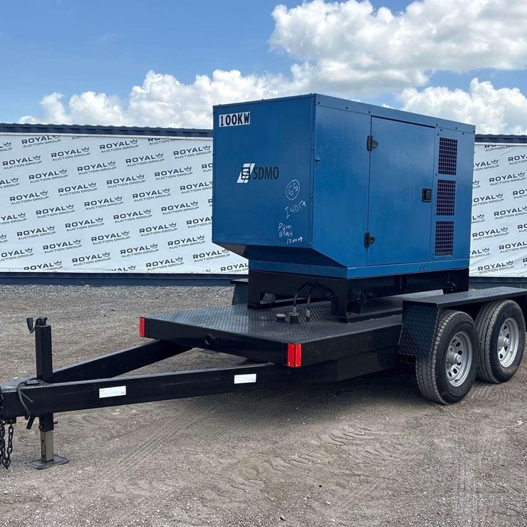 SDMO 100kW T/A Towable Diesel Generator