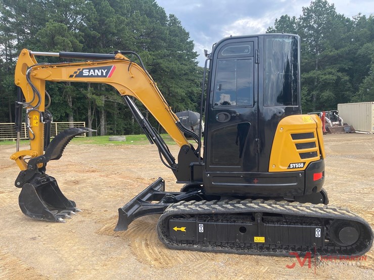 sany-sy55u-mini-excavator-image-2