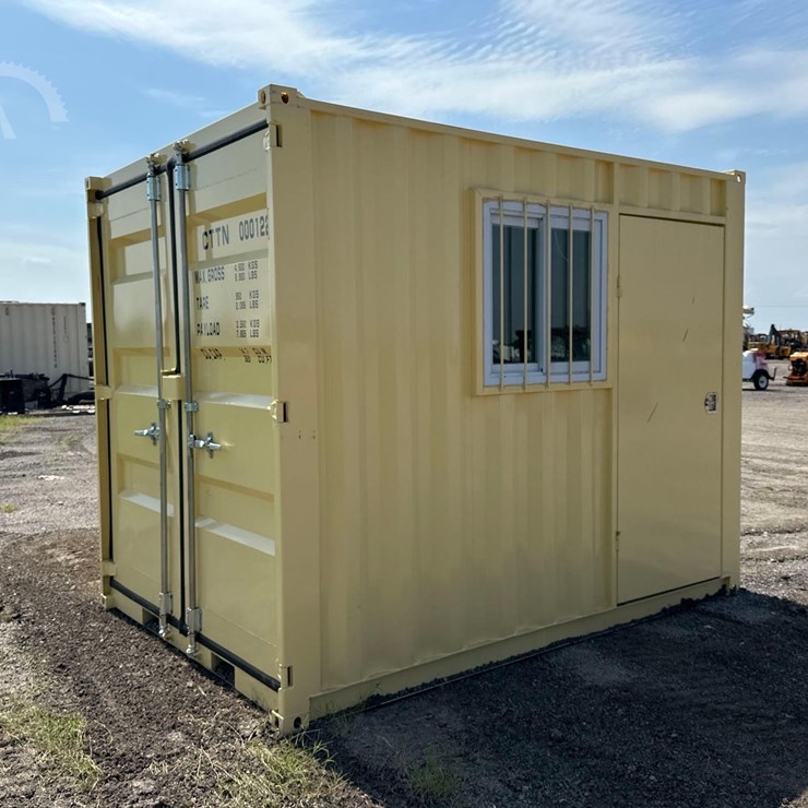NEW 10 FOOT HIGH CUBE STORAGE CONTAINER