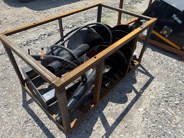 #2044-•-unused-mower-king-ssecag-y-skid-steer-auger-w/-(3)-bits-inv#51827-image-4