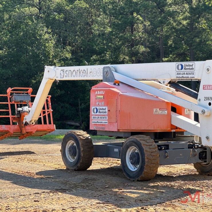2018 SNORKEL AB60J BOOM LIFT