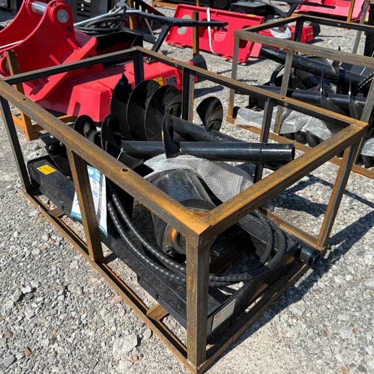 #2026 • Unused Mower King Ssecag-Y Skid Steer Auger w/ (3) Bits INV#51826