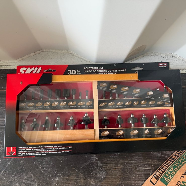 #4 • SKI 30pc Router Bit Set