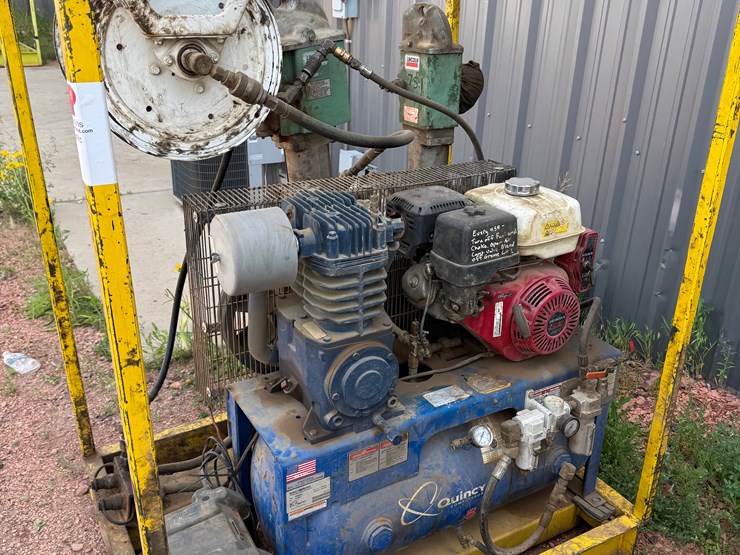 4.6’-x-4.6’-lincoln-power-master-6-series-j-10k-wp-grease-injection-pump-w/-quincy-mod-g213h30hcb-compressor-image-1