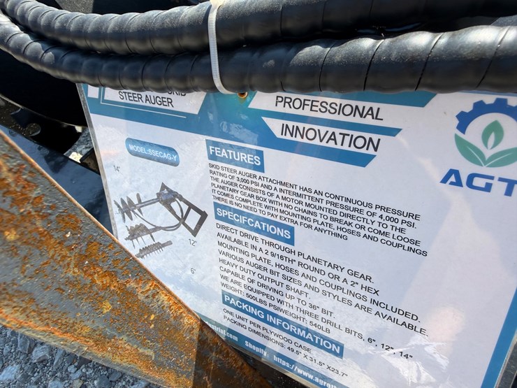 #2025-•-unused-mower-king-ssecag-y-skid-steer-auger-w/-(3)-bits-inv#51825-image-8