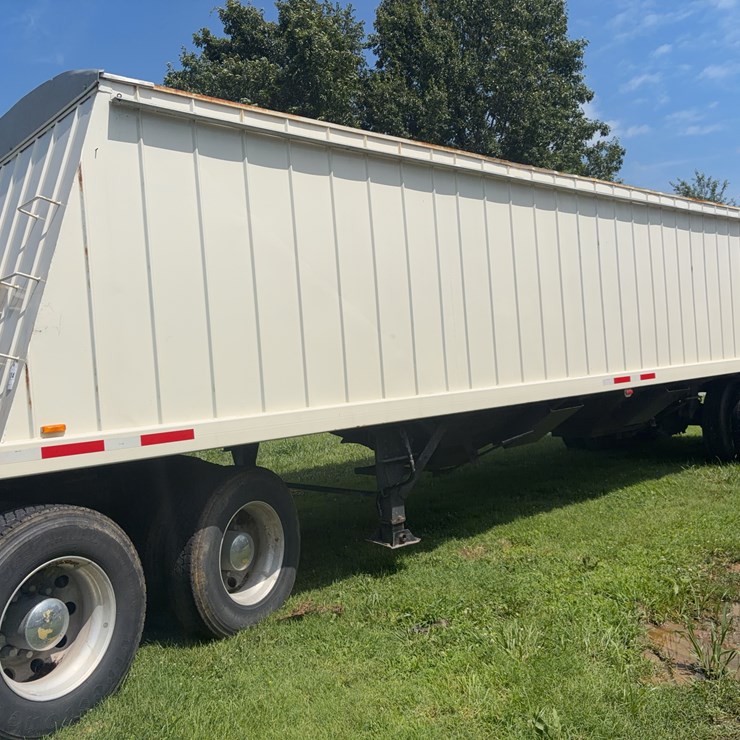 34’ steel hopper bottom (Tuf brand with ag hoppers & title)