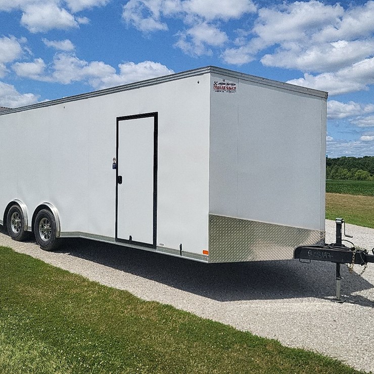 2022 United Enclosed Tandem Axle Bumper Trailer - Nice One Owner