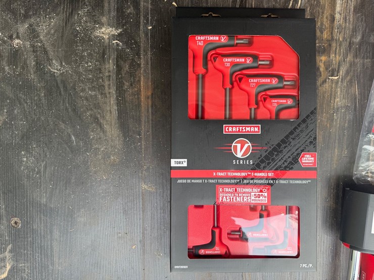 #28-•-craftsman-v-series-7-piece-torx-t-handle-key-set.-image-1