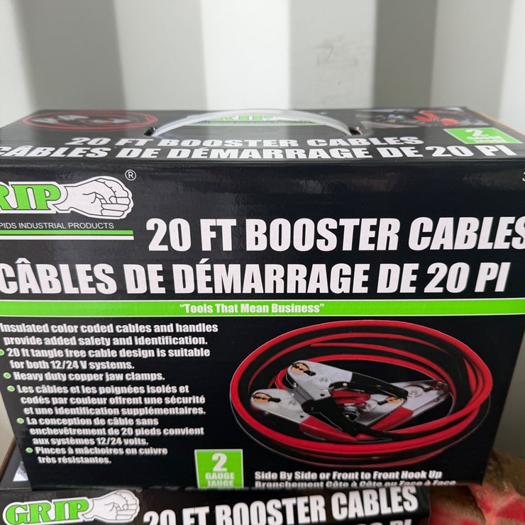 #11 • 20ft booster jumper cables