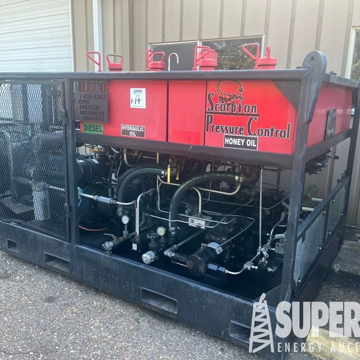 CHECO Dual Diesel Driven Grease Injector