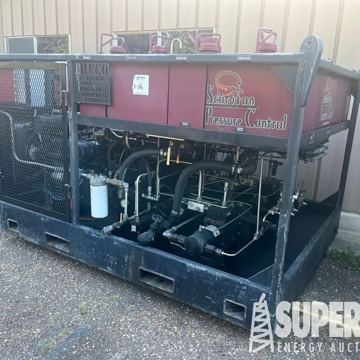 CHECO Dual Diesel Driven Grease Injector