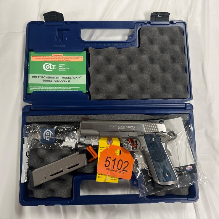 #5102 • Colt Gold Cup Trophy Govt 45 ACP