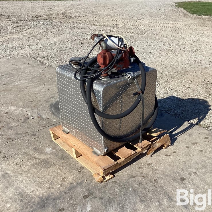 Aluminum Fuel Tank W/Pump & Nozzle