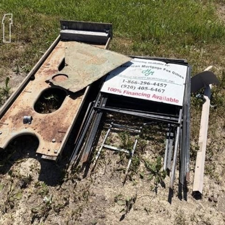 MISC. PARTS & STEEL SIGN FRAMES