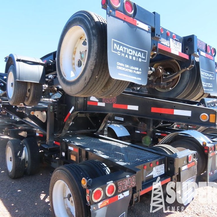 2018 CIMC SZJ9347TS254 Tandem Spread Axle Sandbox Transport Trailer