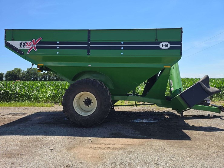 2016-j&m-1112-sd-series-grain-cart,-alliance-1050/50r32-floater-tires,-big-1000pto,-hyd.-adjust-spout,-x-tend-reach,-scales,-roll-tarp,-s/n--2110789-image-4
