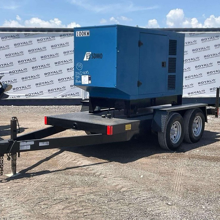 SDMO 100KW Towable Diesel Generator