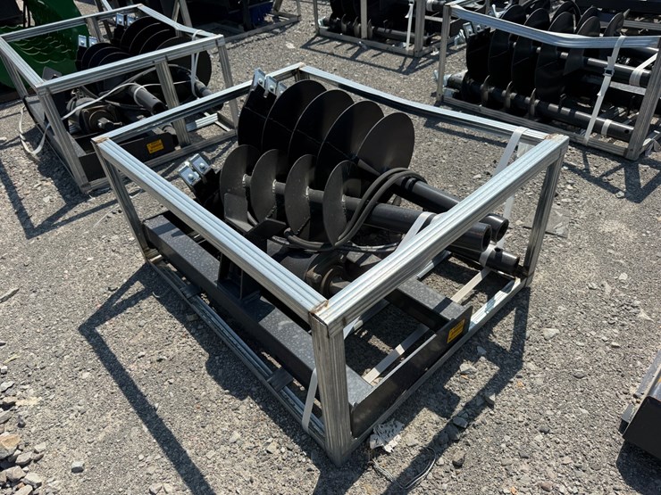 #2085-•-unused-jct-skid-steer-auger-w/-(3)-bits-inv#49855-image-1