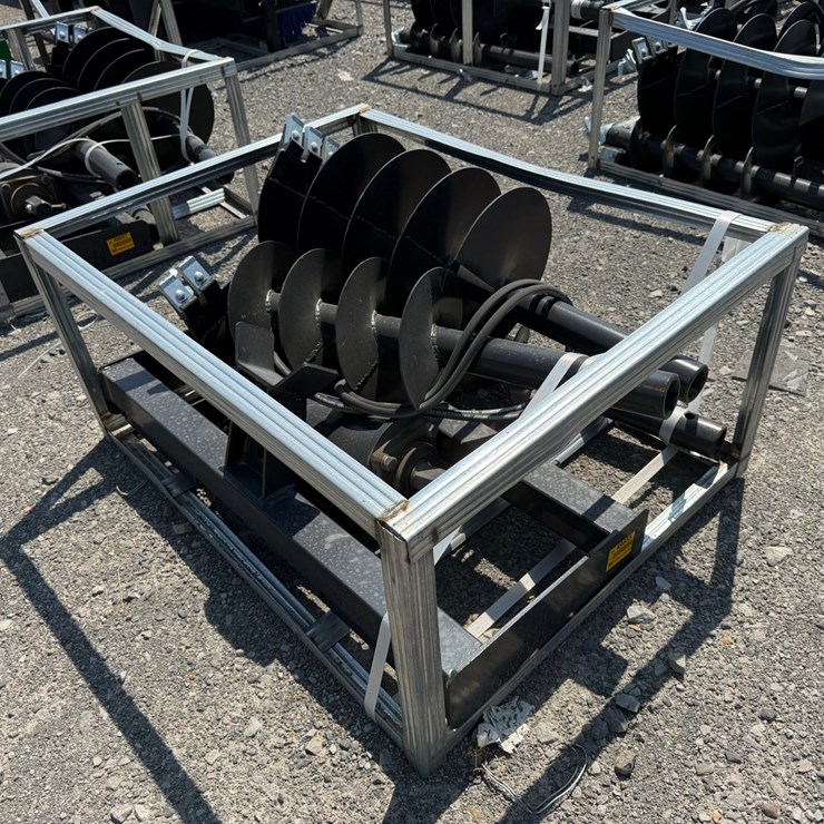 #2085 • Unused JCT Skid Steer Auger w/ (3) Bits INV#49855