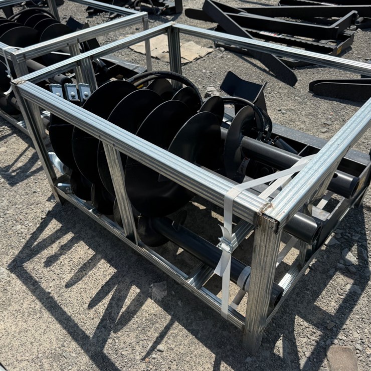 #2090 • Unused JCT Skid Steer Auger w/ (3) Bits INV#49861