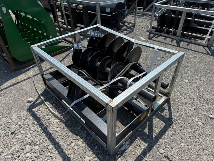 #2084-•-unused-jct-skid-steer-auger-w/-(3)-bits-inv#49857-image-1