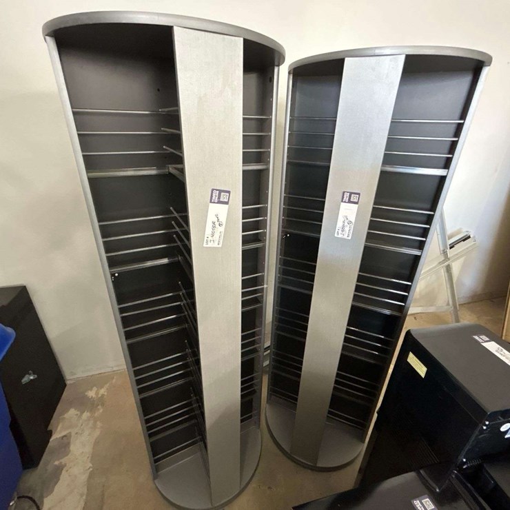 Rotating Literature Racks