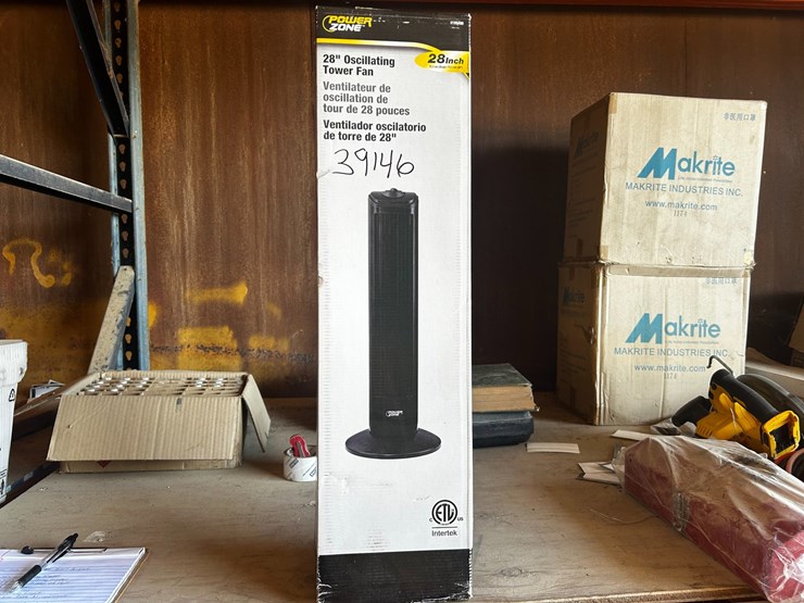 #39146-•-powerzone-oscillating-fan-tower-image-1