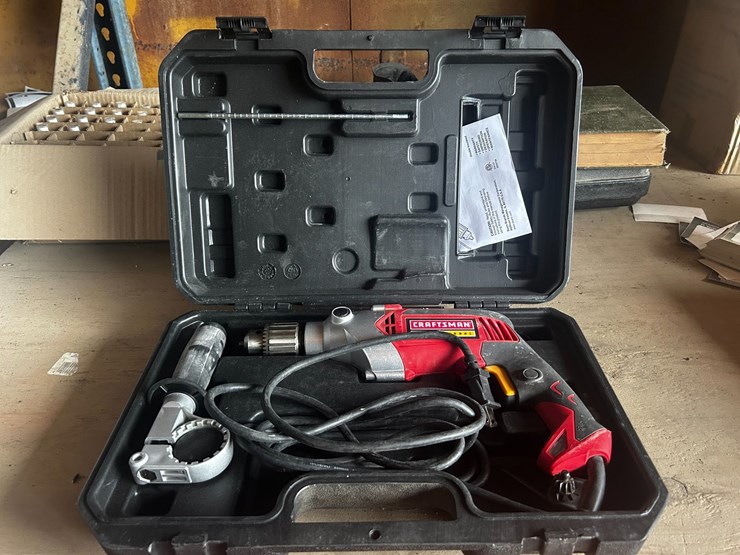 #1154-•-craftsman-1/2in-electric-hammer-drill-image-1