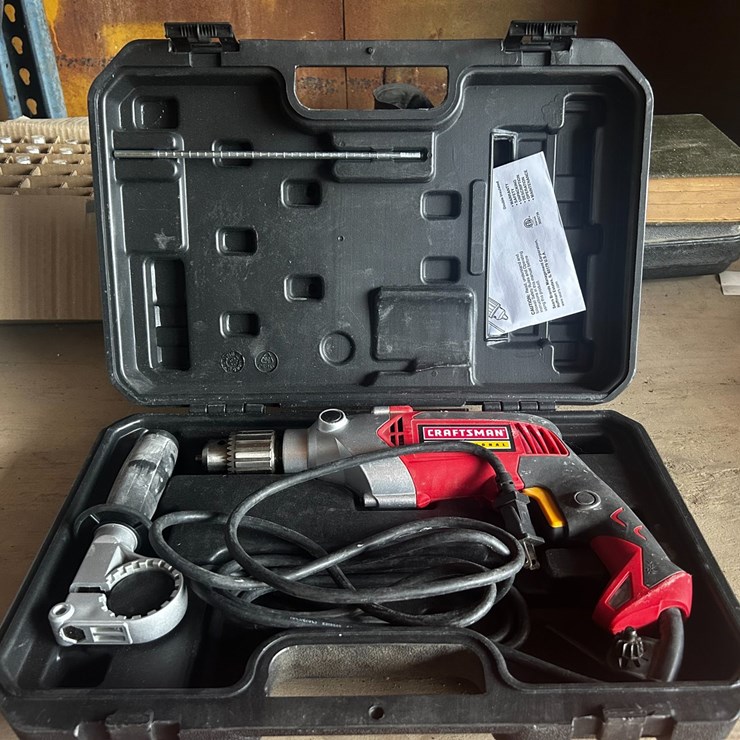 #1154 • CRAFTSMAN 1/2IN ELECTRIC HAMMER DRILL