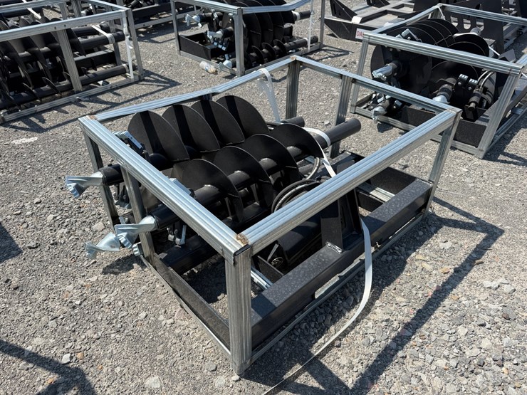 #2084-•-unused-jct-skid-steer-auger-w/-(3)-bits-inv#49857-image-2