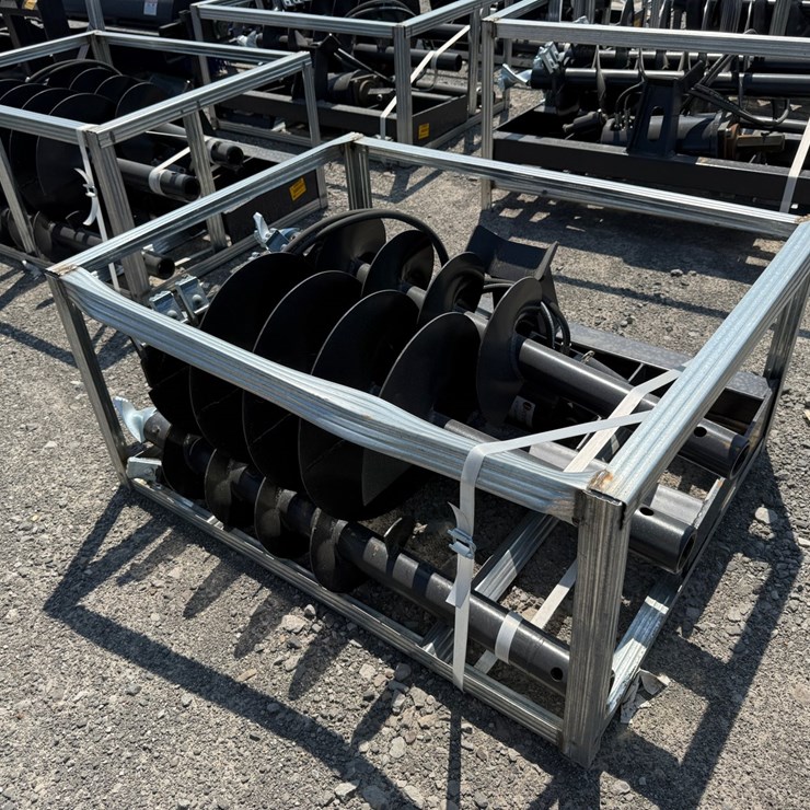#2088 • Unused JCT Skid Steer Auger w/ (3) Bits INV#49856