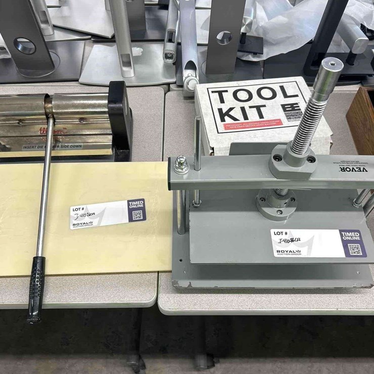 Ellison Die Cut Machine, Cutting Mat, Vevor Manual Paper Press