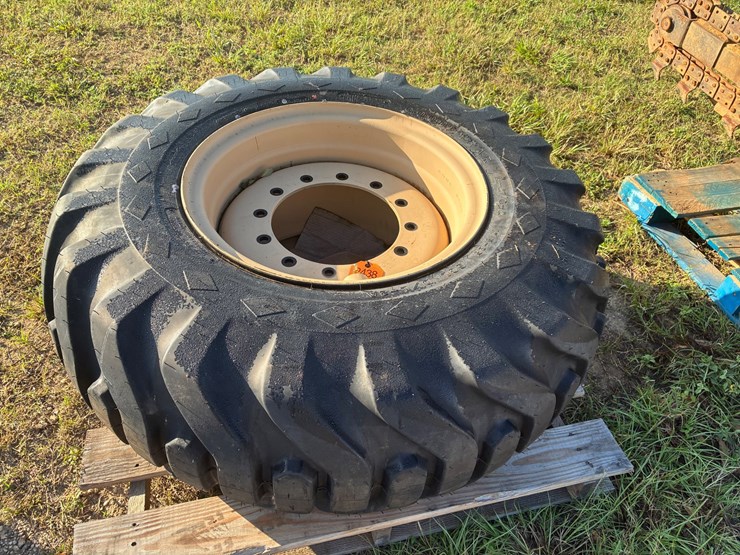 #2438-•-new-17x25-goodyear-tires-on-12-hole-wheels-image-1
