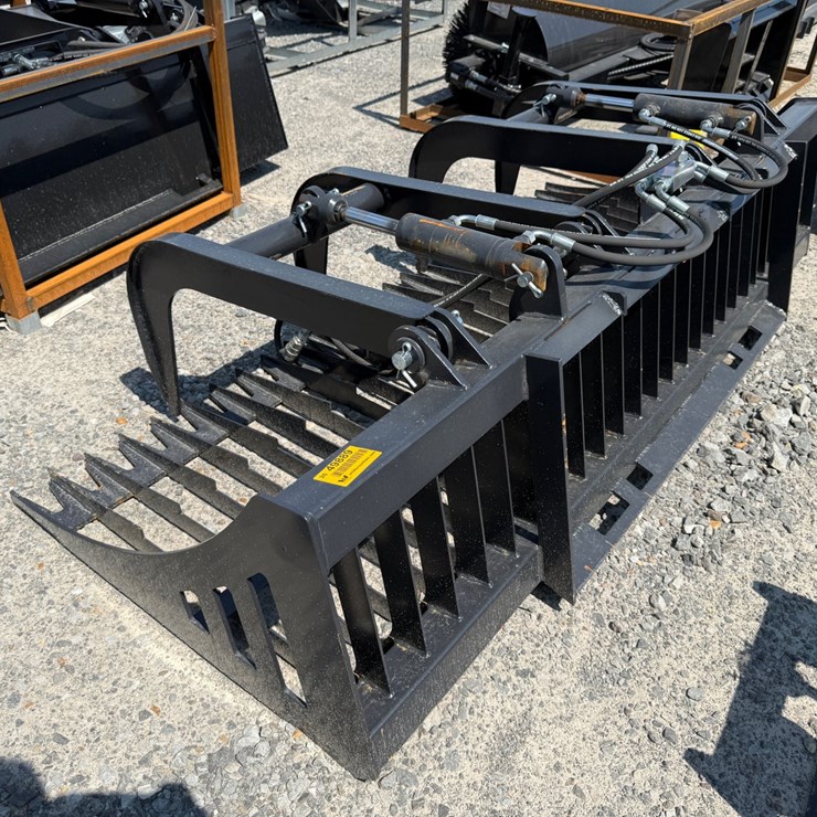 #2066 • Unused JCT 84" Skid Steer Rock Grapple Bucket INV#49889