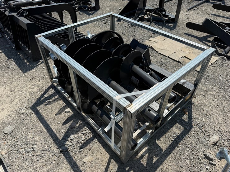 #2081-•-unused-jct-skid-steer-auger-w/-(3)-bits-inv#49859-image-1