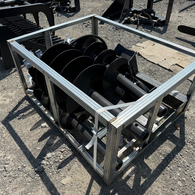 #2081 • Unused JCT Skid Steer Auger w/ (3) Bits INV#49859