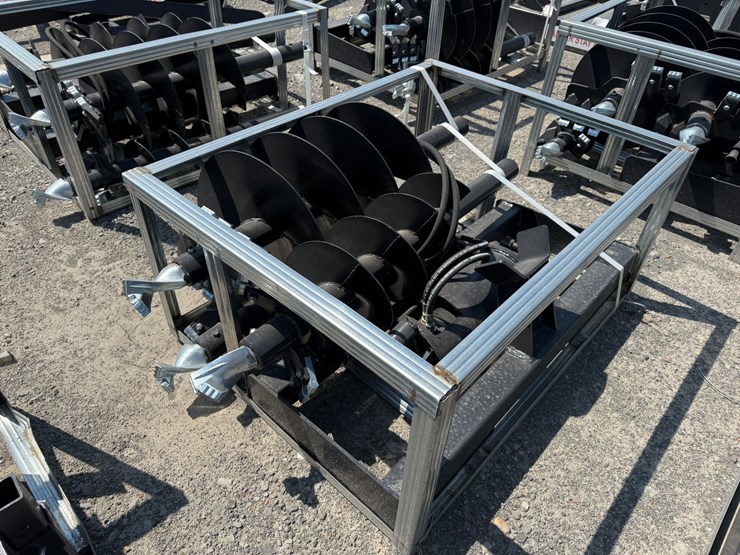 #2082-•-unused-jct-skid-steer-auger-w/-(3)-bits-inv#49860-image-2