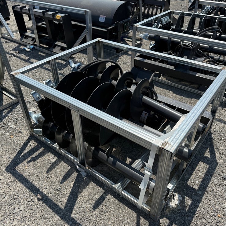 #2083 • Unused JCT Skid Steer Auger w/ (3) Bits INV#49858