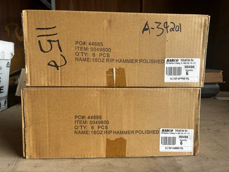 #39201-•-(2)-boxes-of-claw-hammers-image-2