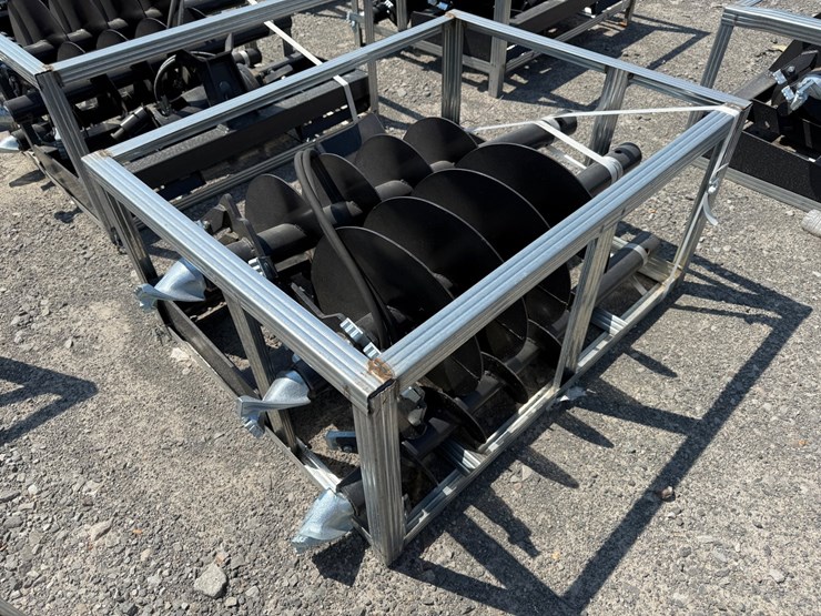 #2083-•-unused-jct-skid-steer-auger-w/-(3)-bits-inv#49858-image-2